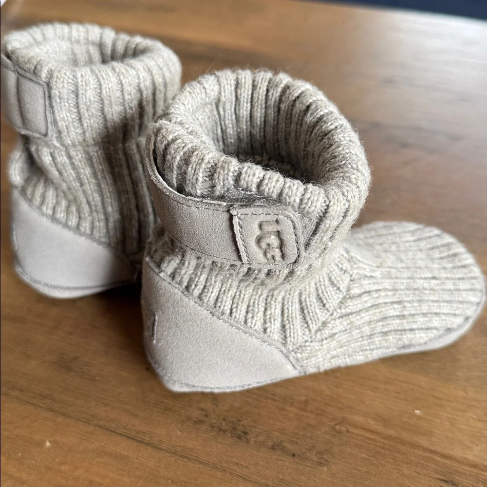 UGG Gray Baby Booties